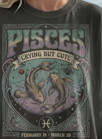 Vintage Zodiac Graphic Tee