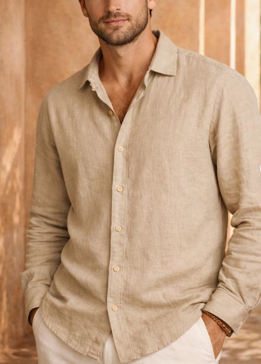 Vintage Linen Shirt